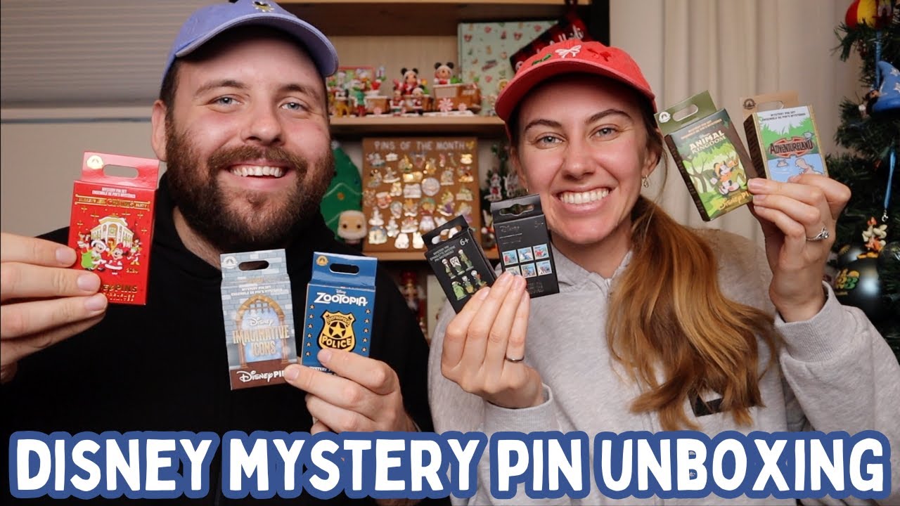 Disney Mystery Pin Unboxing | Disney Parks Pins