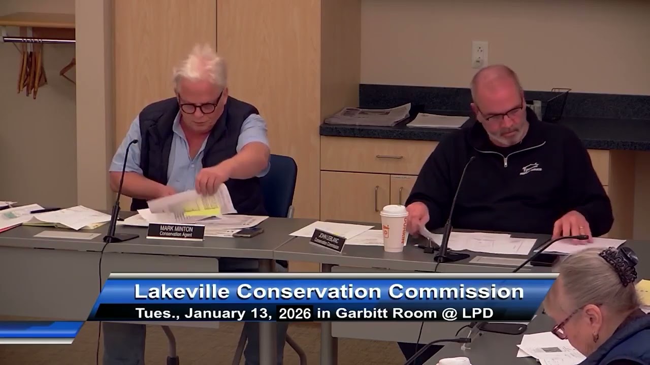 Lakeville Conservation Commission, 1-13-26