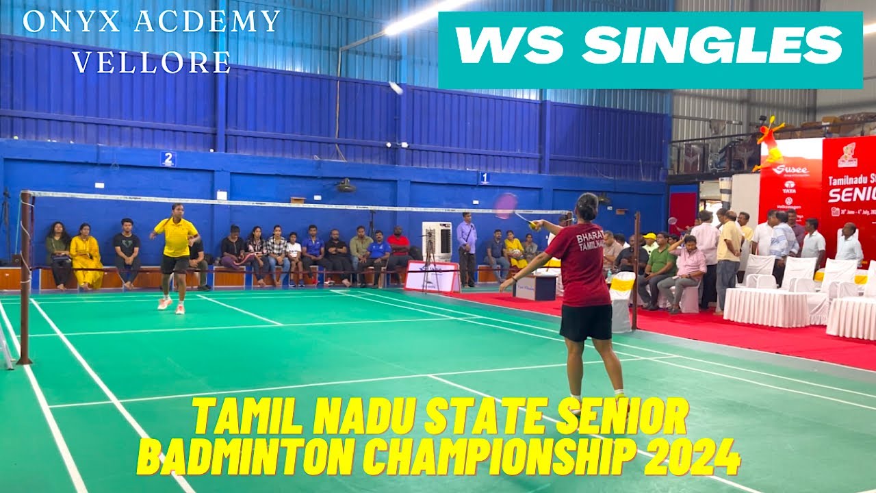 FINALS - WOMEN SINGLES || PRAKRITI BHARATH vs V.S.JAYANI || TN State Championship 2024 || Vellore