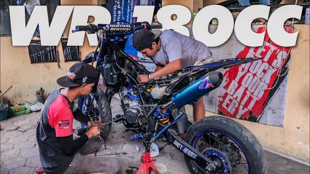 AKHIRNYA BERES JUGA!! KORBAN GAGAL BORE UP 3 BENGKEL | YAMAHA WR155 BORE UP 185CC FULL BRT