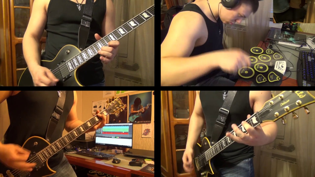 Killing Floor - Abandoned (all)  (guitar + drumpad cover)