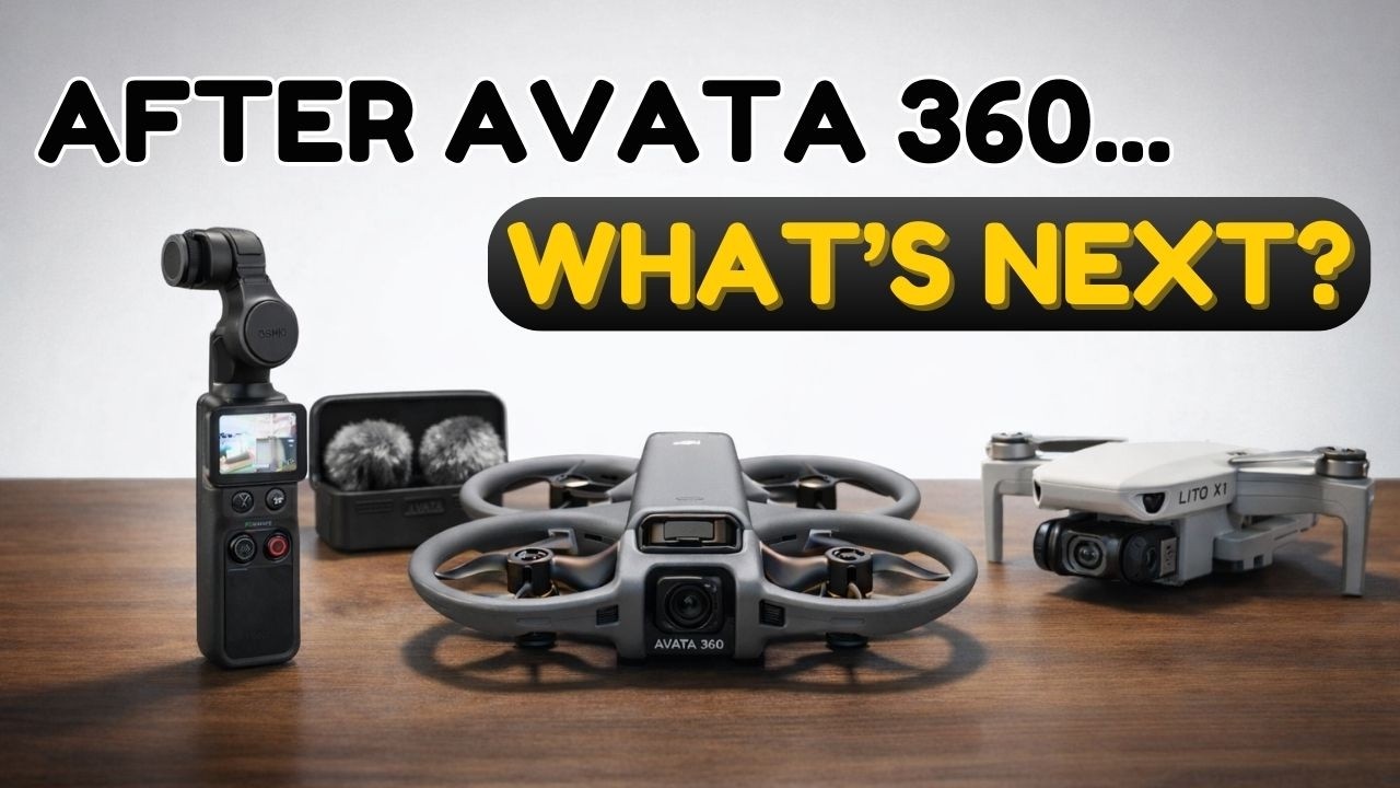 После Avata 360… Следующие крупные релизы DJI могут вас удивить!