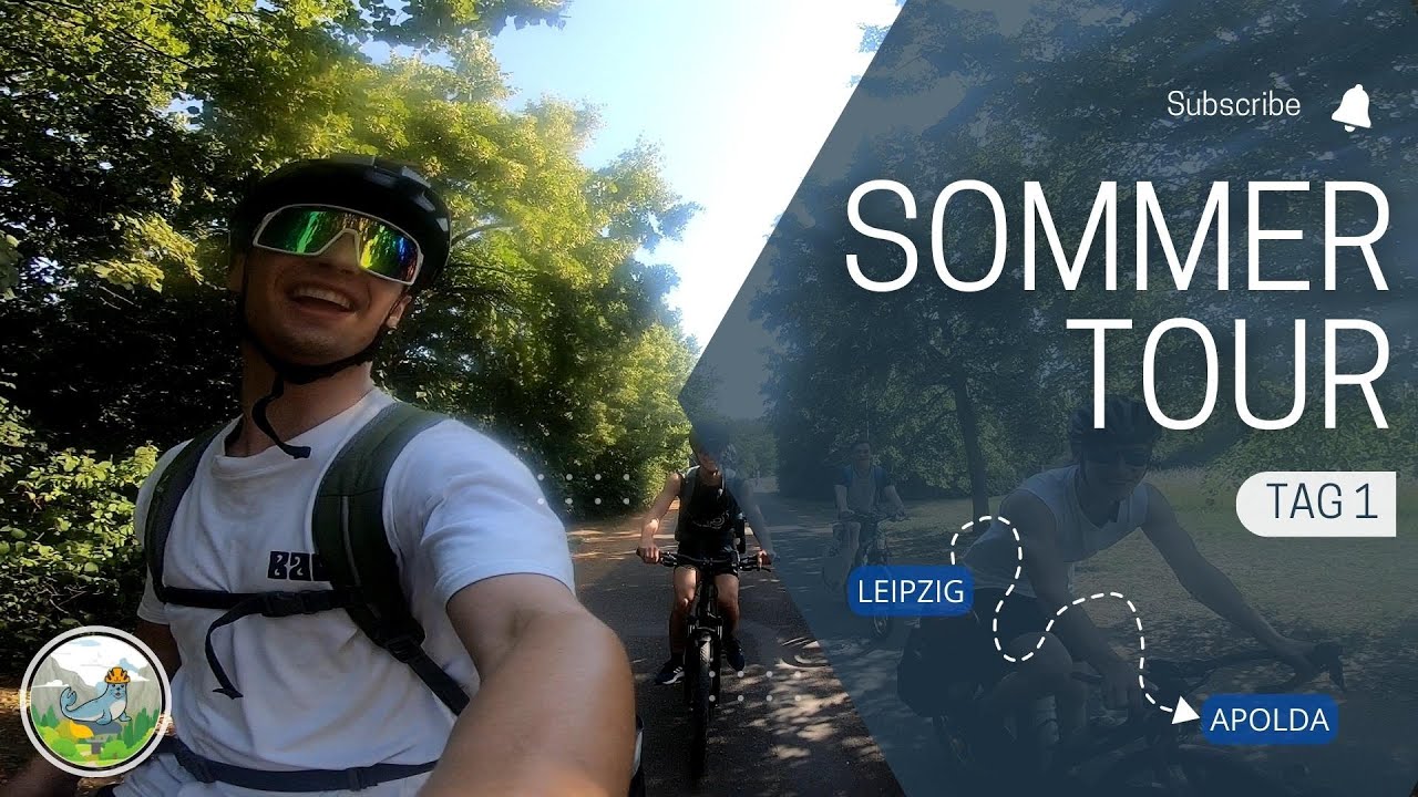Unsere FAHRRADTOUR durch MITTELDEUTSCHLAND | Sattelrobben Fahrradtour TAG 1!