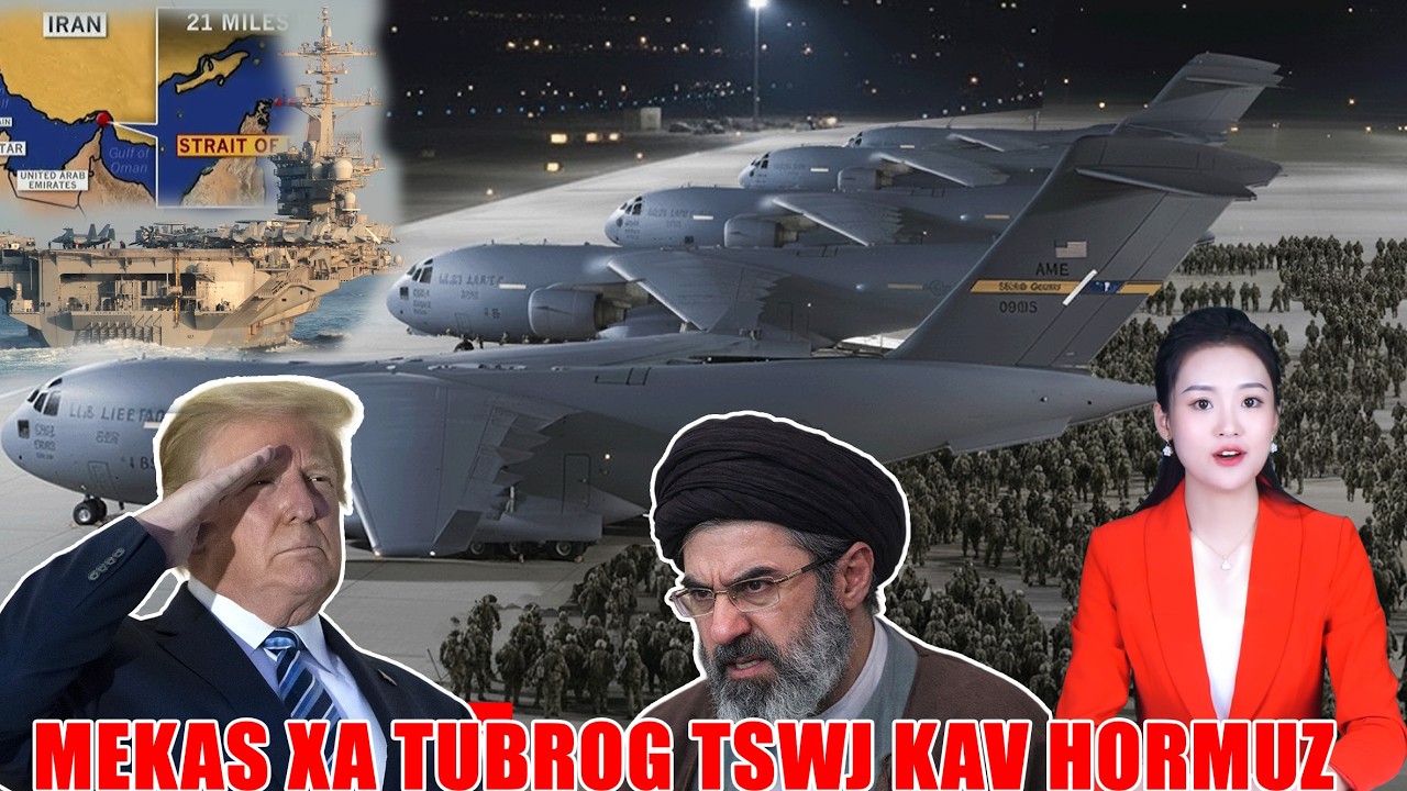 XOVXWM KUB 15/4: MEKAS XA TUBROG TSWJ KAV HIAVTXW2V HORMUZ. IRAN NPAU SIAV TSHUAV TUAG.