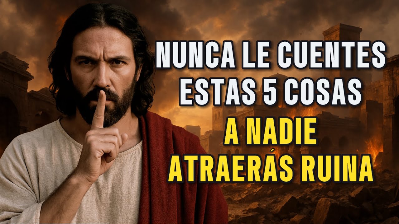 NUNCA LE CUENTES ESTAS 5 COSAS A NADIE, ATRAERÁS RUINA Y MALDICIONES