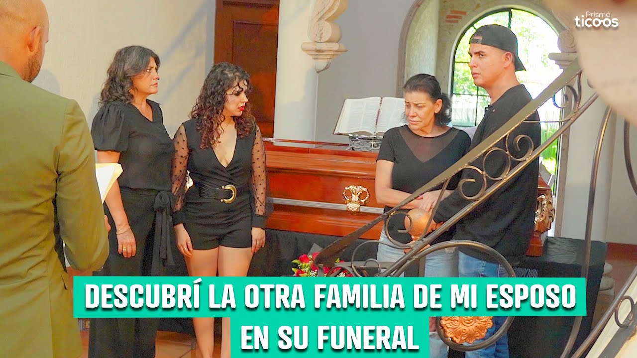 Descubrí la otra familia de mi esposo en su funeral.