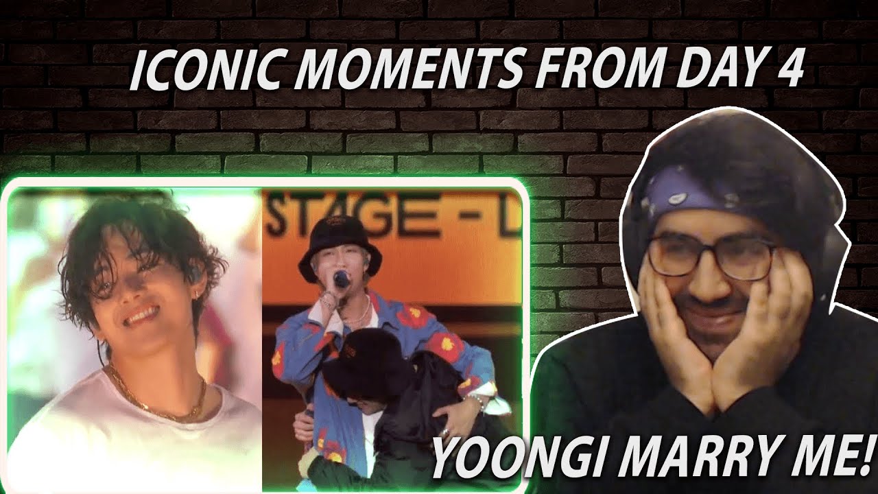 Yoongi Marry Me! - BTS iconic moments PTD LAS VEGAS CONCERT DAY 4 | Reaction