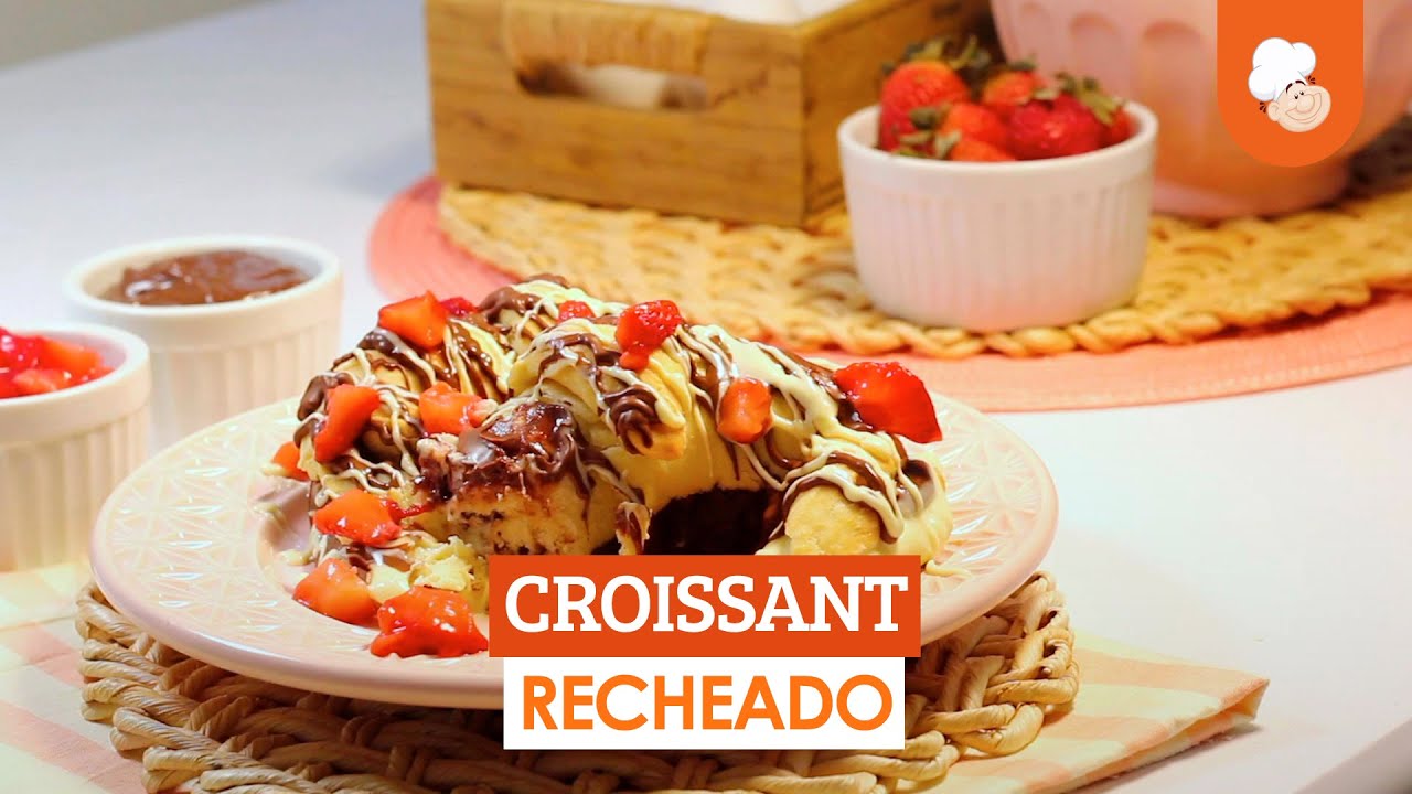 Croissant recheado — Receitas TudoGostoso
