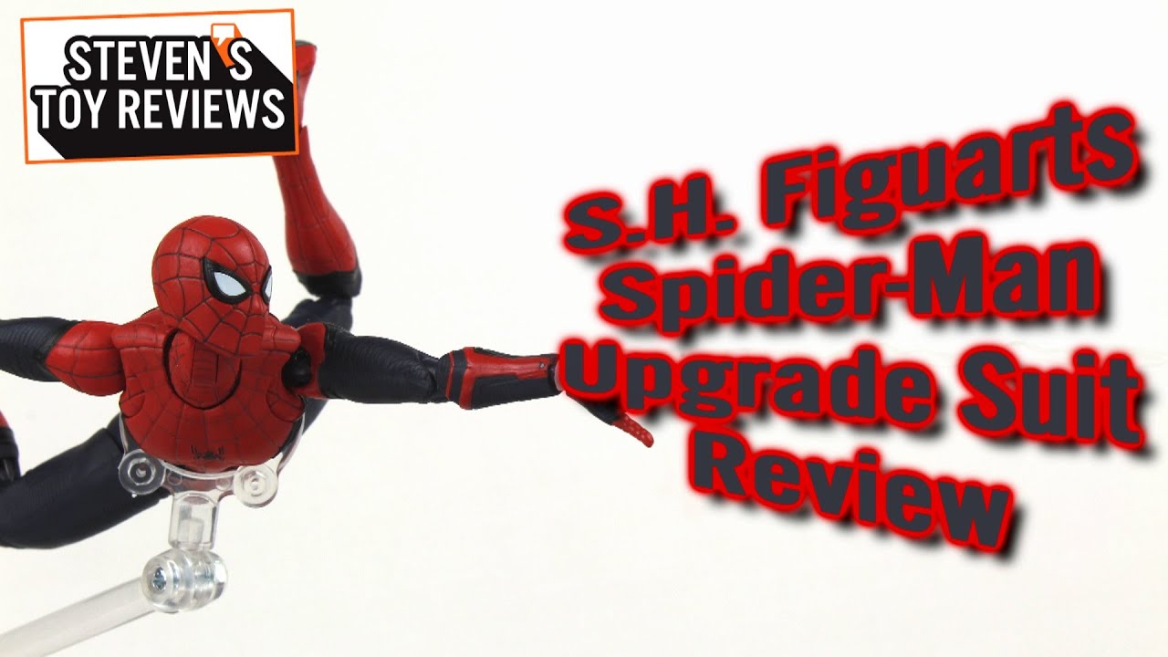 S.H. Figuarts Spider Man Upgraded Suit Review NO WAY HOME
