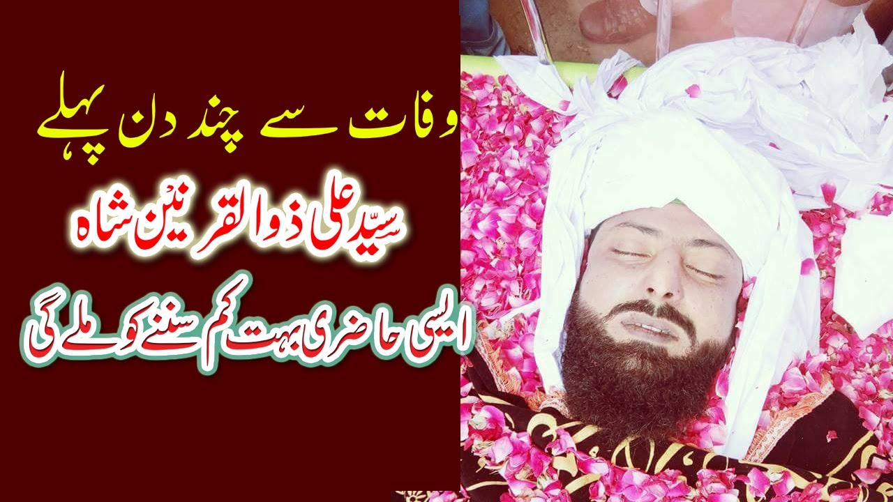 سوا تیرے نہیں کوئی سہارا یارسول اللہ | Syed Ali Zulqarnain Shah Hafizabadi | Sada Wasda Raway Tera