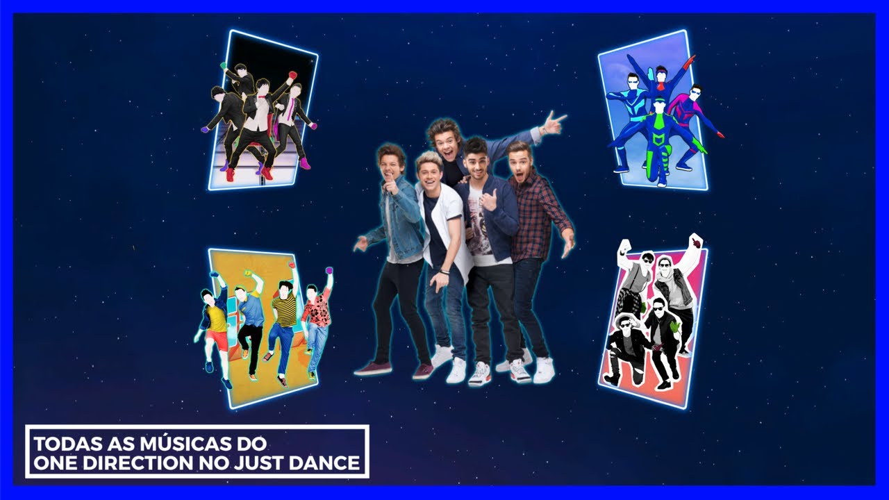 TODAS AS MÚSICAS DO ONE DIRECTION QUE JÁ APARECERAM NO JUST DANCE! (JD 4 - JD 2016)