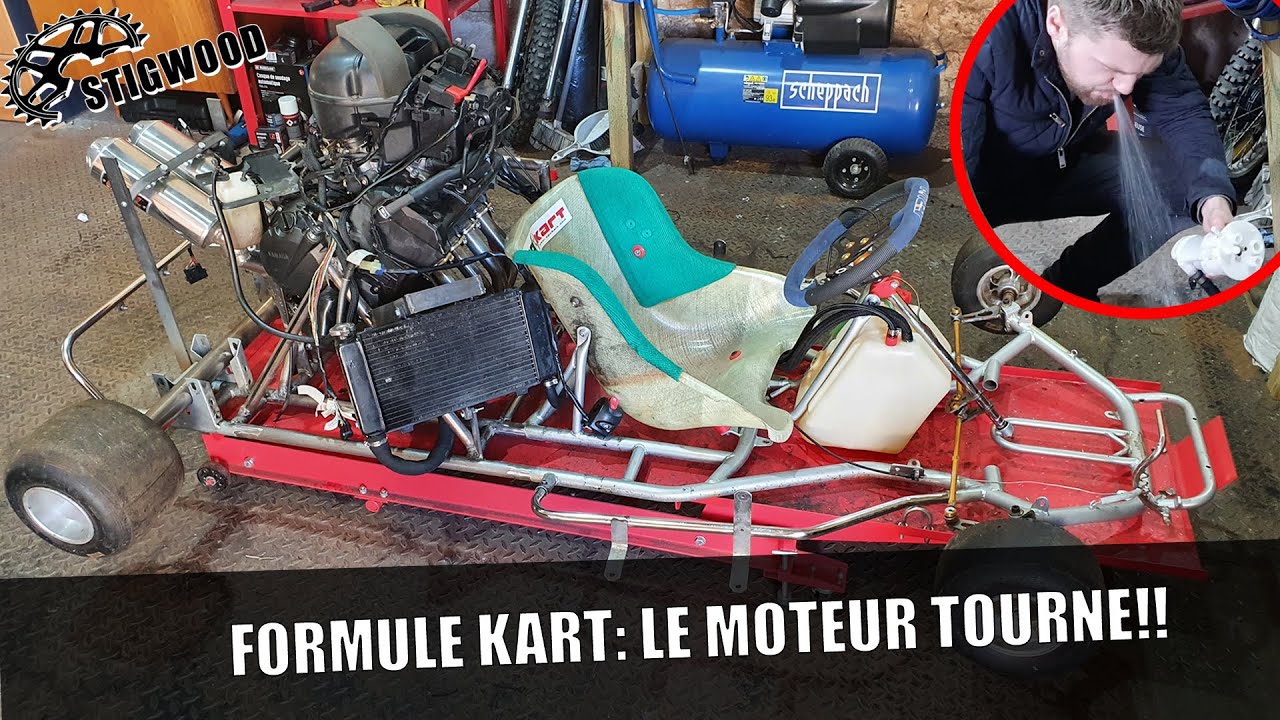 FORMULE KART : Je remets en route le moteur de la Yamaha FZ6 ! (Part.4)