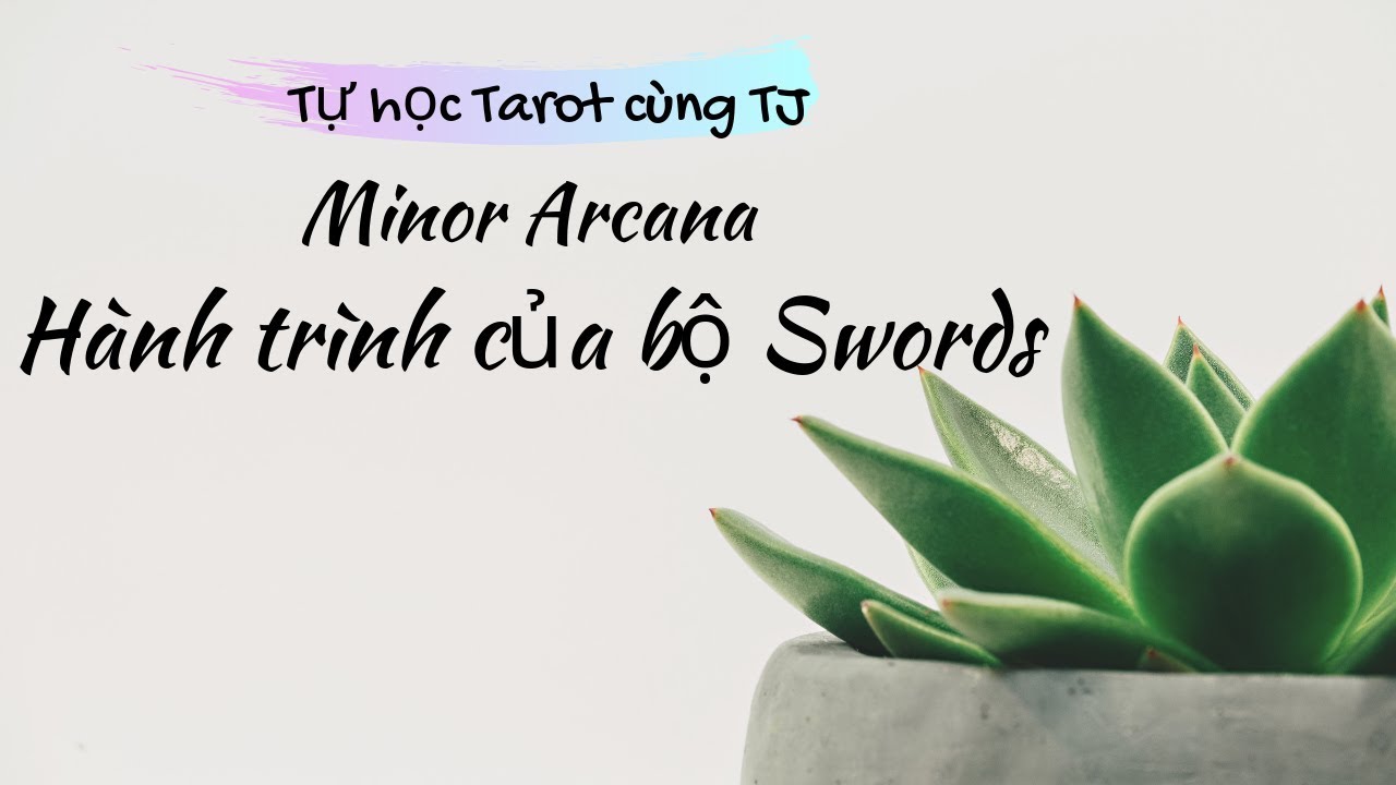 Tarot Journal - Tự học Tarot cùng TJ - Hành trình của bộ Swords