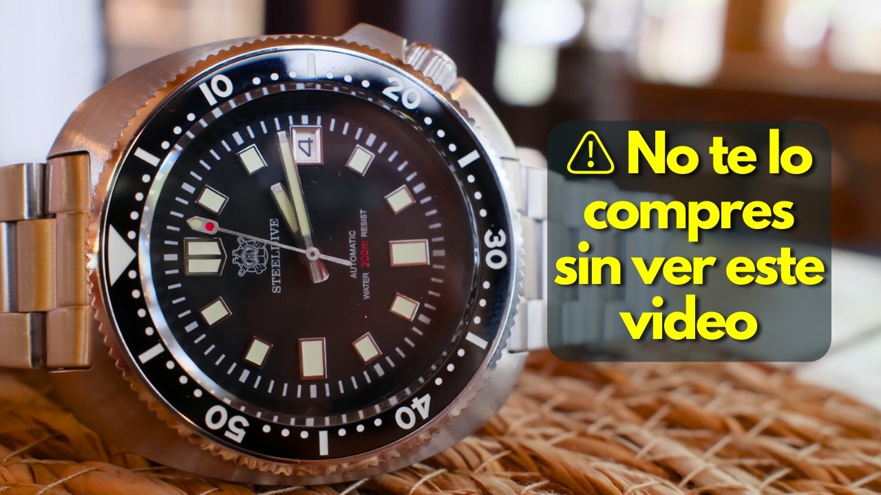 Steeldive SD1970: ¿Realmente este reloj chino es el MEJOR?