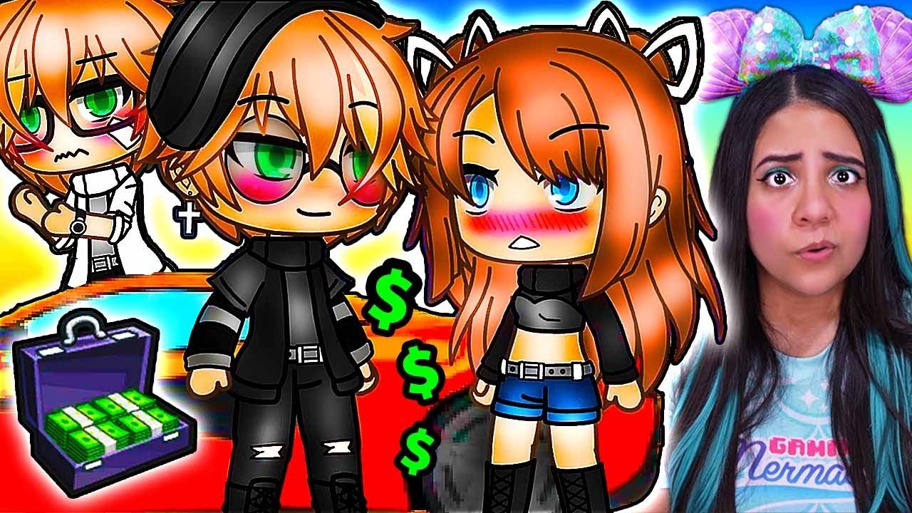 🤓💰 The NERD is SECRETLY a BILLIONAIRE?! 🤓💰 Gacha Life Mini Movie Love Story Reaction