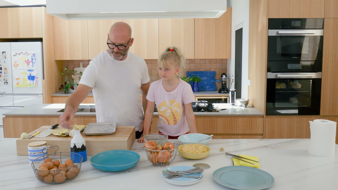 Alessandro Pavoni's Frittata di Spaghetti