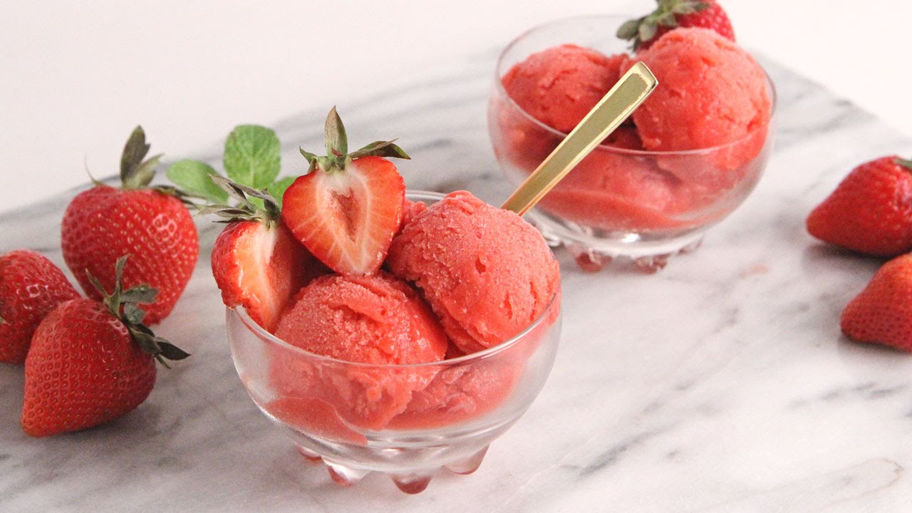 How to Make Strawberry Sorbet | Episode 1067
