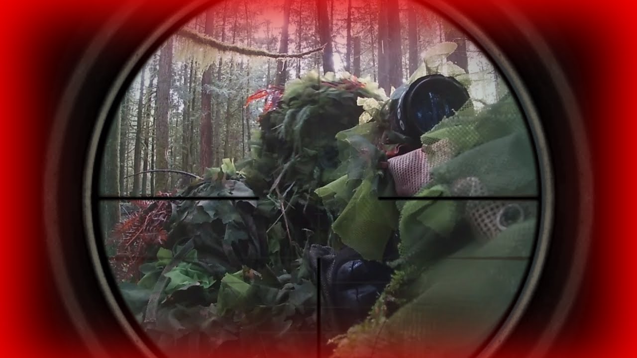 Ghillie Plus DMR airsoft gameplay