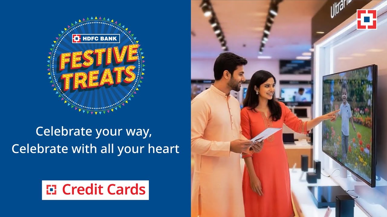 Celebrate Your Way with HDFC Bank Festive Treats | HDFC Bank Credit Cards