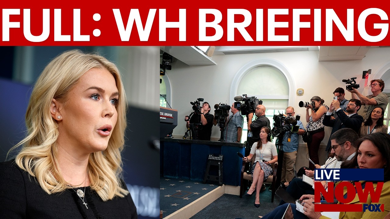 White House briefing: Karoline Leavitt on Minneapolis shooting
