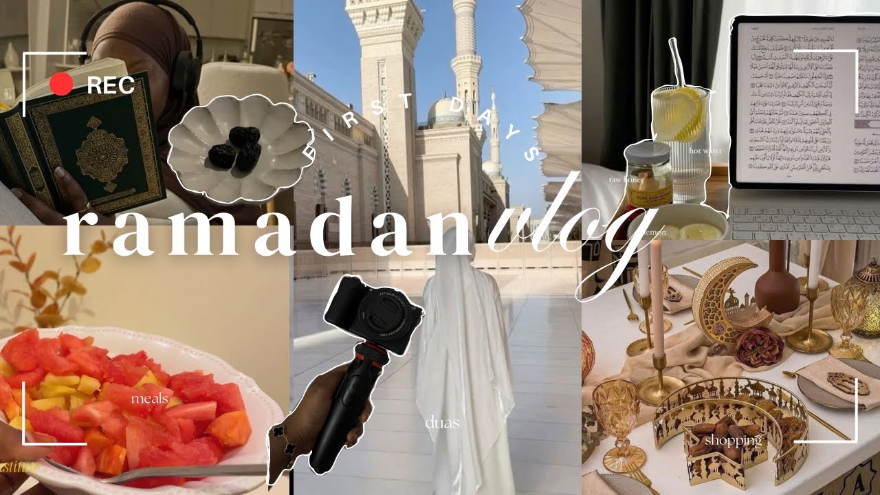 Ramadan vlog | first 10 days,new gadgets,meals,Duas