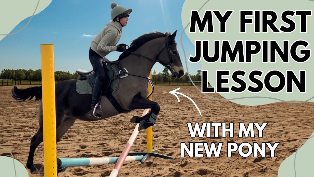 MY FIRST JUMPING LESSON ON DARCY