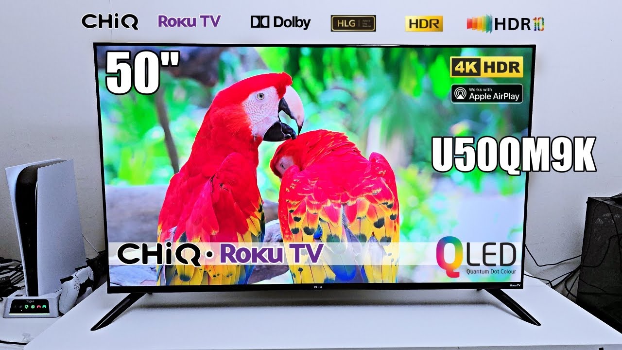 Best Budget 4K HDR10 TV Under £300? CHiQ 50 QLED U50QM9K Review!