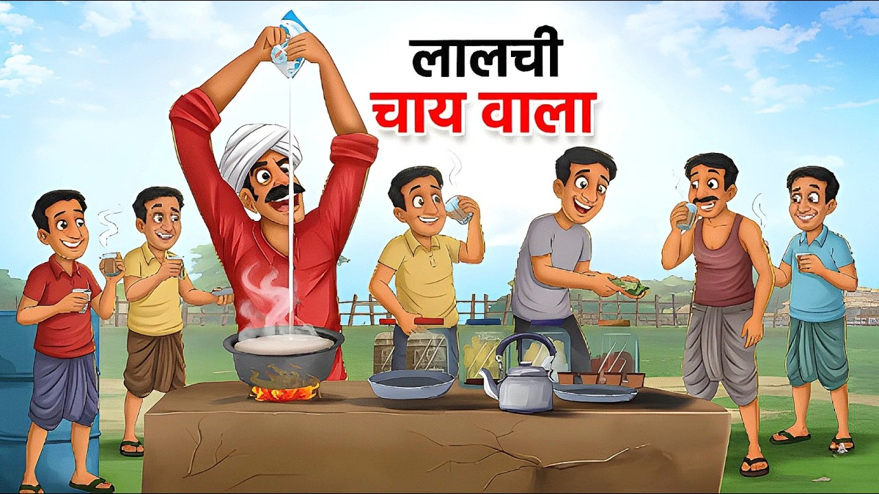 लालची चायवाला | LALCHI CHAIWALA | HINDI KAHANIYA | HINDI STORIES | KAHANI | LALCHI CHACHA