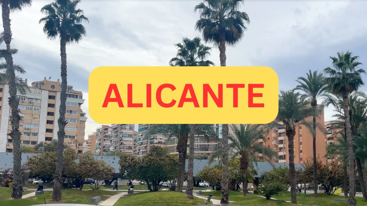 🇪🇸 Alicante Playa San Juan Walking Tour | December 2023 #alicante #spain #walkingtour