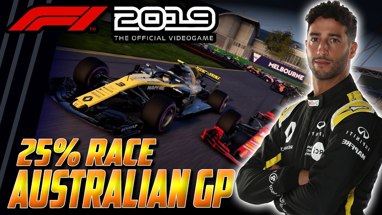 ✅ F1 2019 MOD GAMEPLAY | AUSTRALIAN GP | DANIEL RICCIARDO❗️❗️