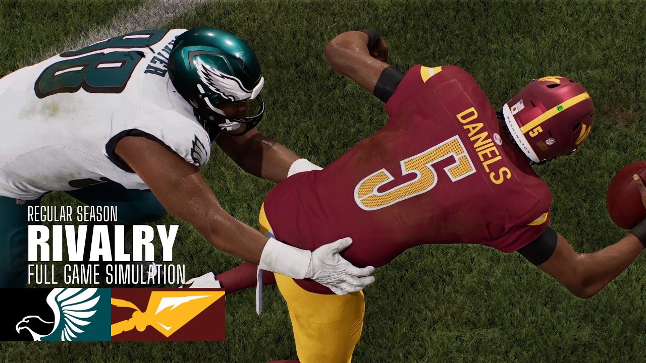 Eagles vs. Commanders | 2026 Rivalry Game | Madden NFL 26 Simulation