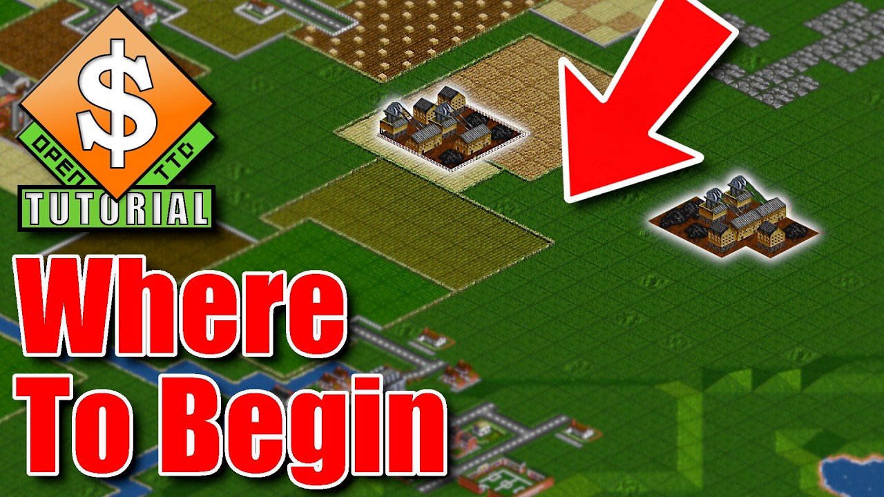 Where to Begin? 10 Ways to Launch Your First OpenTTD Network - OpenTTD Tutorial