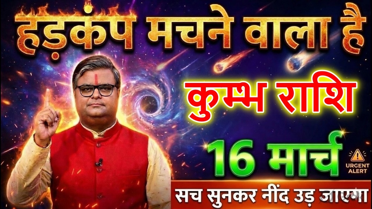 कुम्भ राशि 15 मार्च 2026 राशिफल 😱 हड़कंप मचाने वाला सच! नींद उड़ जाएगी @kumbhjyotish7065