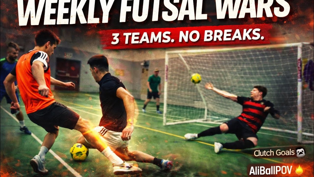 Weekly Futsal Wars EP.3 | 3 Teams. No Breaks. Pure Chaos 🔥