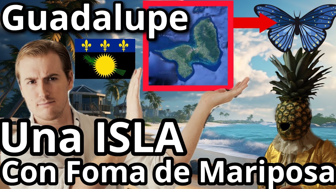 Guadalupe 🇬🇵 La ISLA donde Cristobal Colón descubrió la Piña 🍍 🇫🇷🇪🇺