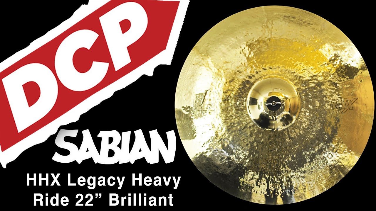 Sabian HHX Legacy Heavy Ride Cymbal 22