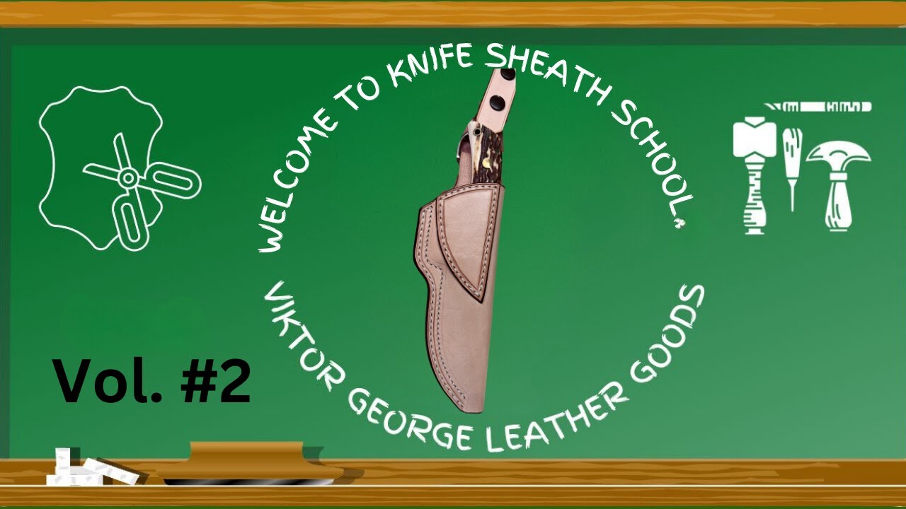 COMPRESSION FIT POUCH SHEATH WITH A DANGLER OPTION & STOP WELT# 2 #youtube #youtubevideo #tutorial