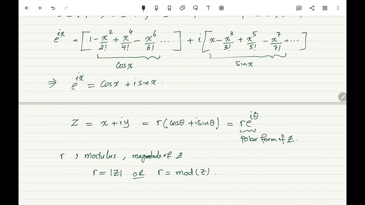 Introduction to Mathematical Physics I – Complex numbers