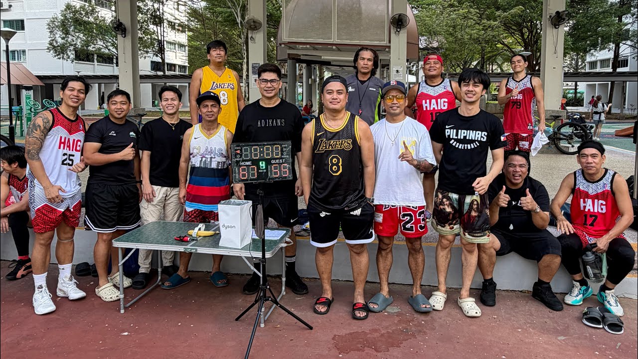Haig StreetBall League S02 Semis Eunos Ballers vs Team Mayor 2-8-2026 Haig Rd Singapore