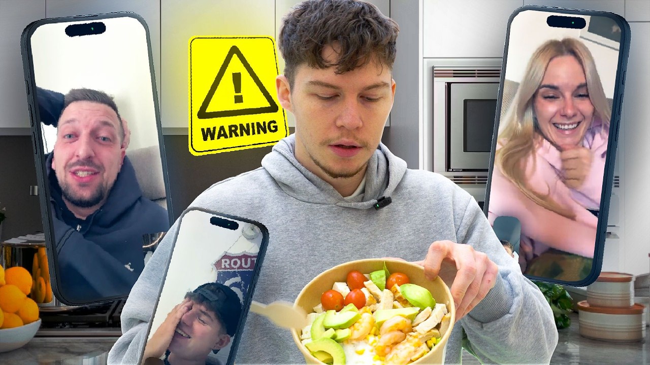 YouTuberji odločajo, kaj bom jedel za 24 Ur!