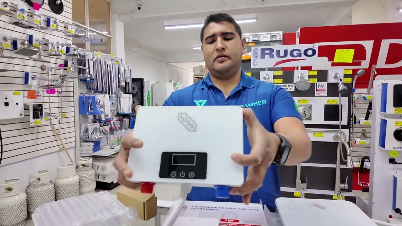 CALENTADOR IUSATRONIC | IUSA | LA MEJOR SOLUCIÓN SIN GAS Y POCO ESPACIO