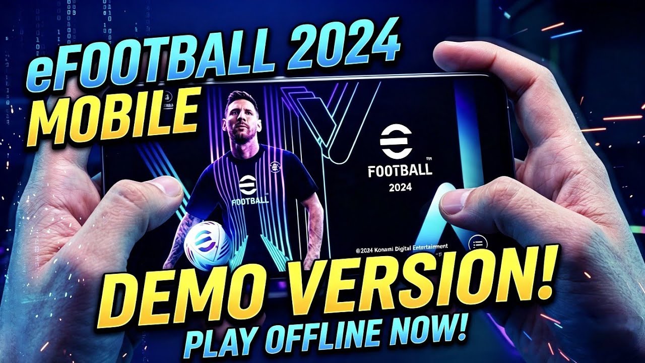 Release Big Update Efootball 2024 Mobile Offline | Demo Version
