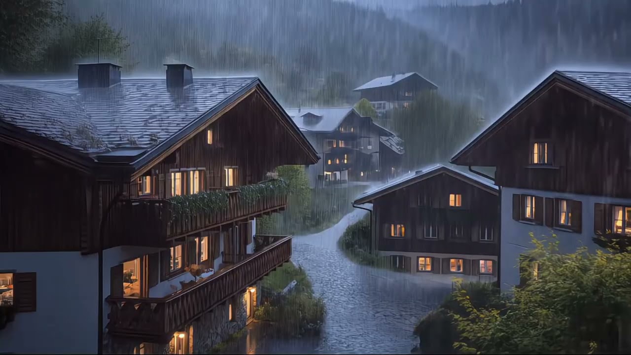 Relaxing Piano Music & Rain Sounds for Deep Sleep, Stress Relief and Anxiety, Meditation, Calming