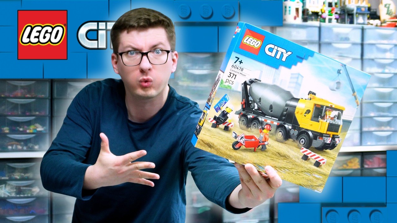 BETONIARKA 👷 LEGO CITY 60478 / RECENZJA