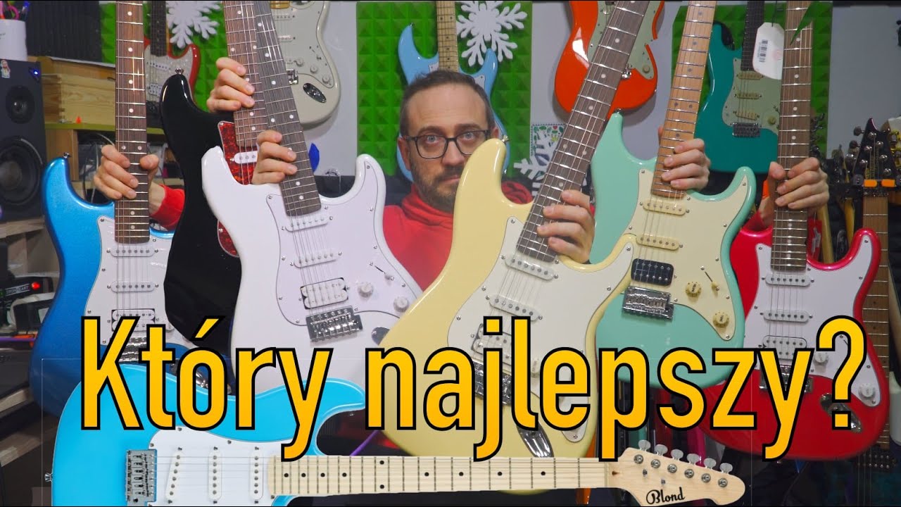 Najlepsza gitara elektryczna typu STRAT na początek za 500-1000zł ?