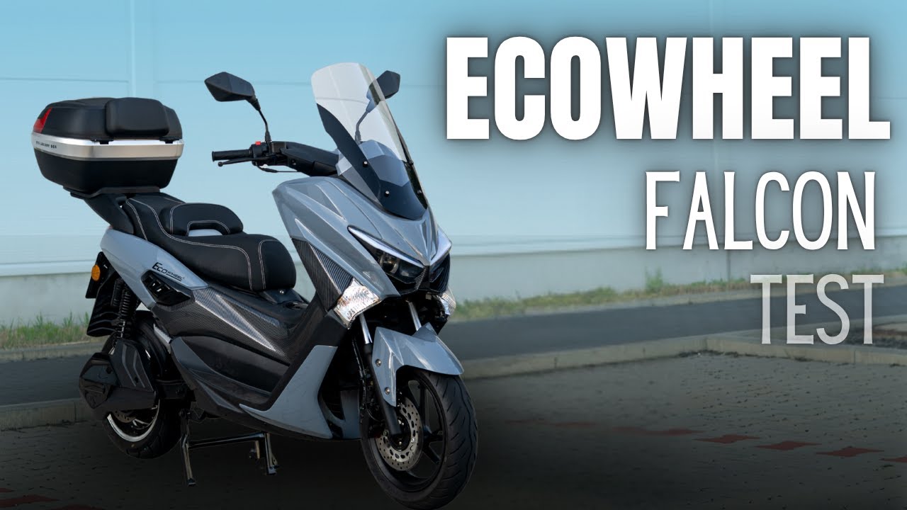 Elektrický skútr EcoWheel FALCON 20kw PEAK - Nejlepší skútr do 130k?