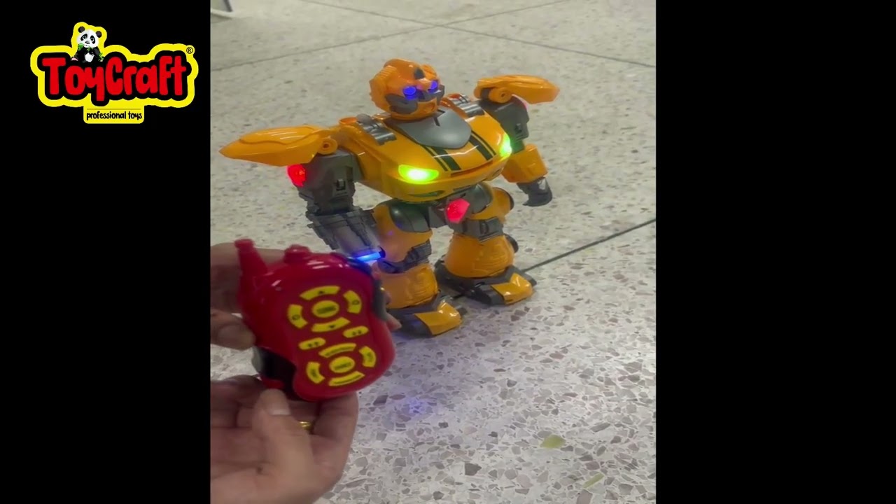 TOYCRAFT DEV ROBOT ATIŞ &Ouml;ZELLİĞİ VİDEOSU 6020/6021
