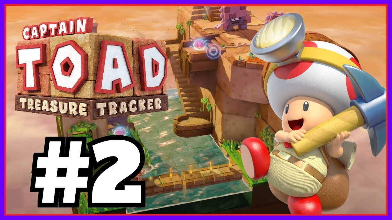 Captain Toad Treasure Tracker | Walleye Temple Tumble | Walkthrough