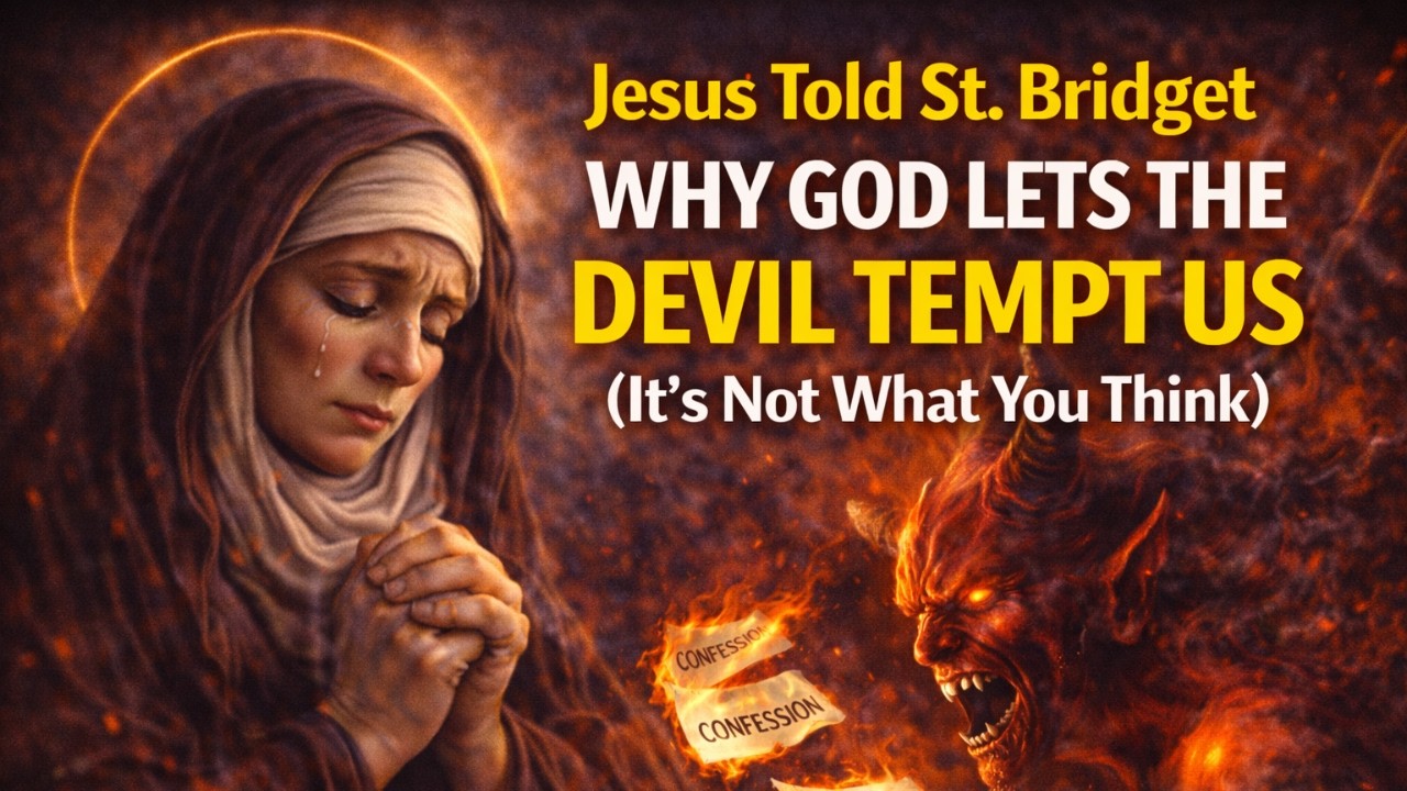 Jesus Told St. Bridget Why He Allows the Devil to Tempt Us (It's Not to Hurt Us)