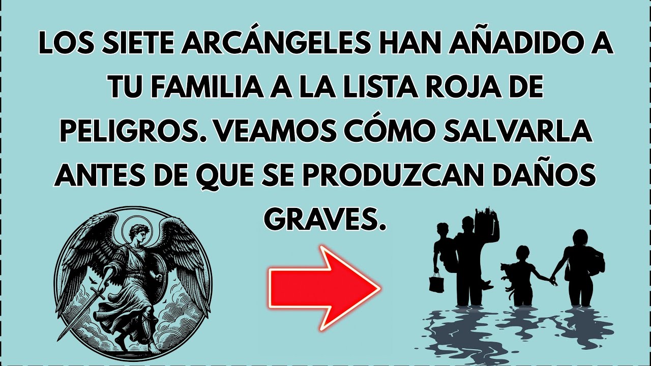 SIETE ÁNGELES. UN MENSAJE. Las próximas 24 HORAS de tu familia no serán NORMALES—ABRE YA
